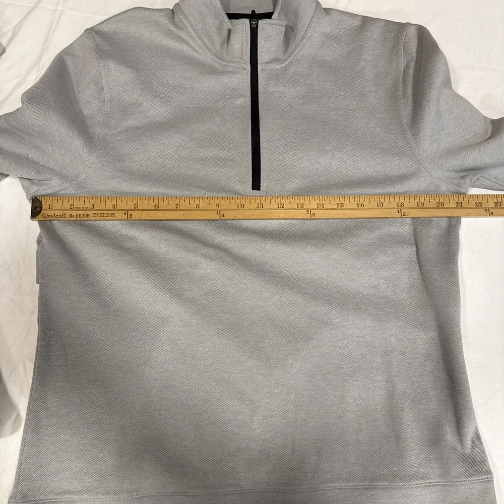 Nike Men's Med Tour Pique 1/2 Zip LS Golf Vented Pullover FQ0472-077‎ MSRP $105